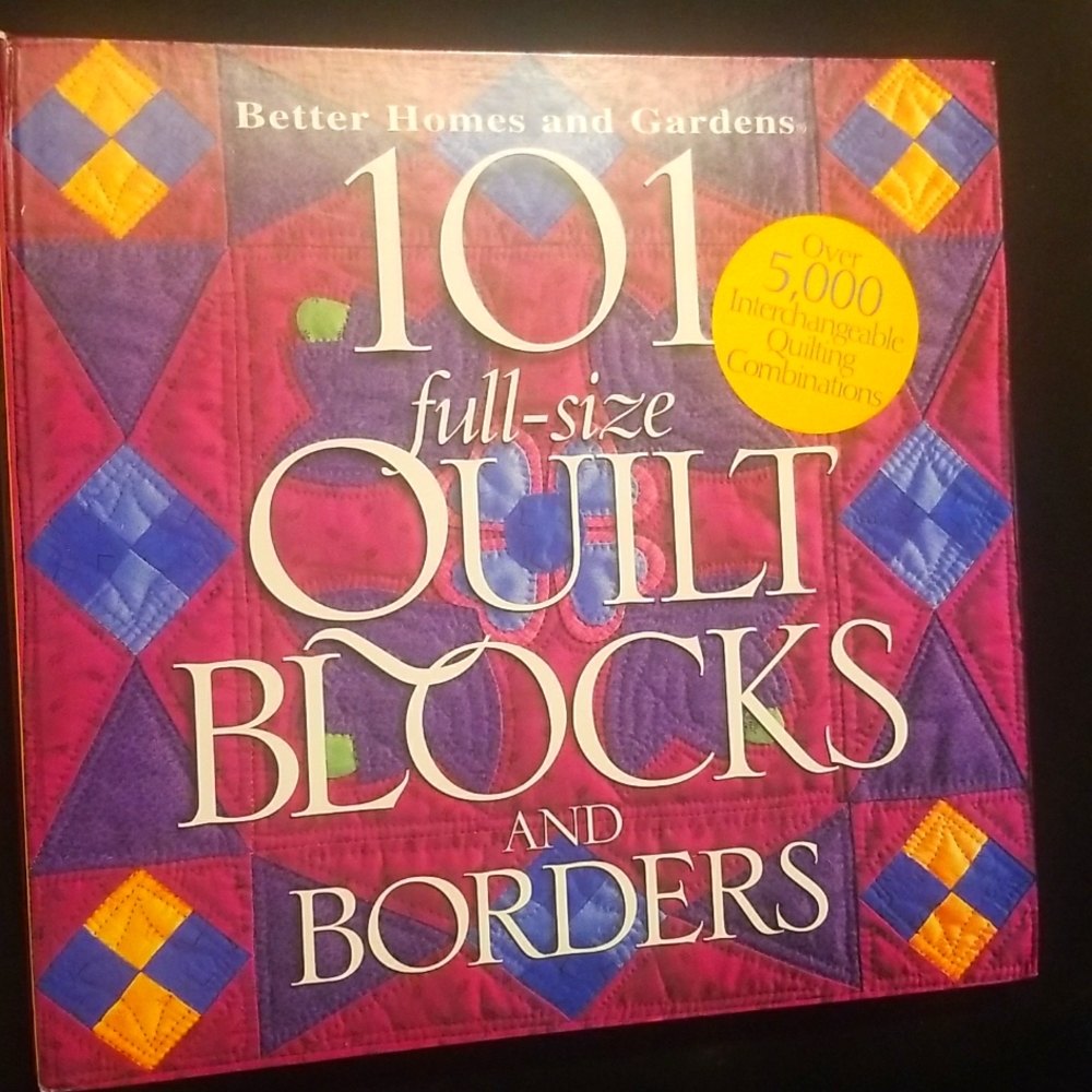 101 full size quilt blocks and borders better homes and garden Quilt book